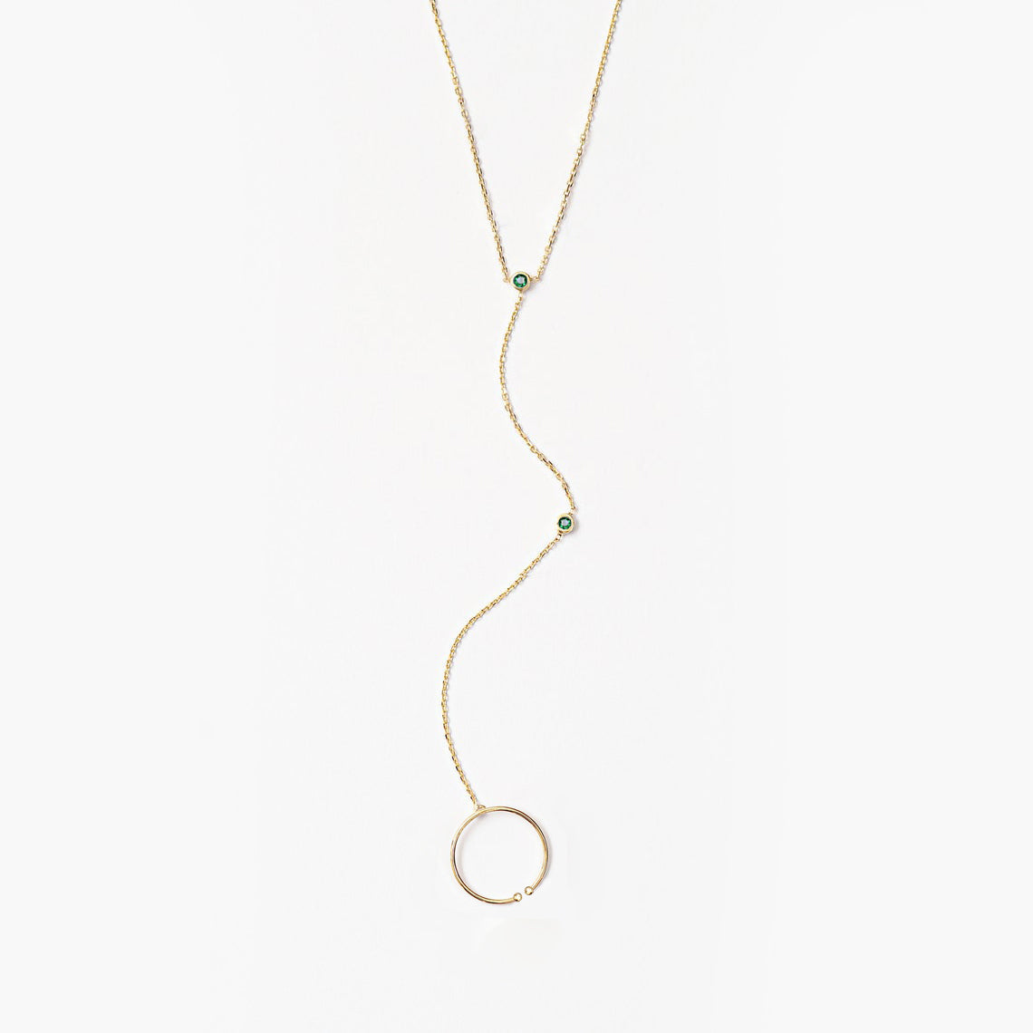 Slave Bracelet with Ring Attached Gold Plated Hand Chain