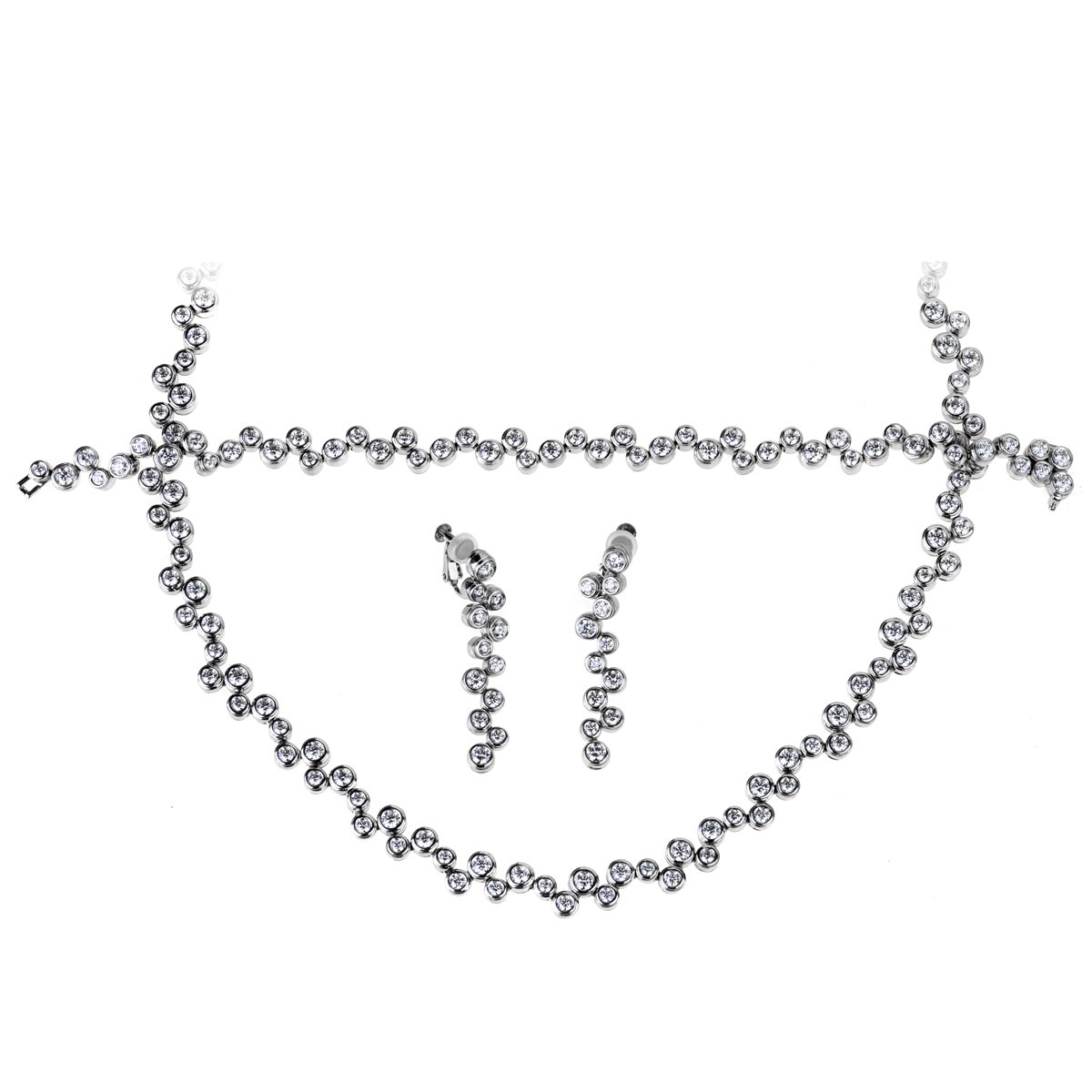 tifthtfany & Co Bubbles Diamond Platinum Suite