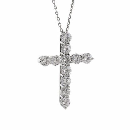 tifthtfany & Co Diamond Cross Platinum Necklace