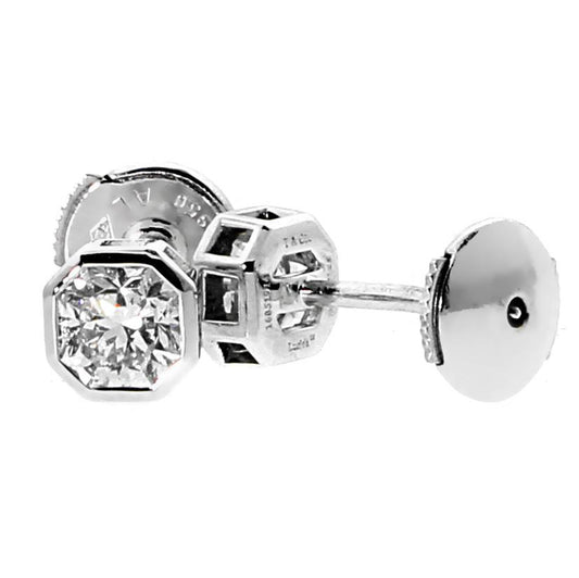 tifthtfany & Co Diamond Lucida Platinum Studs