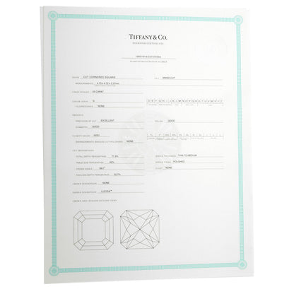 tifthtfany & Co Diamond Lucida Platinum Studs