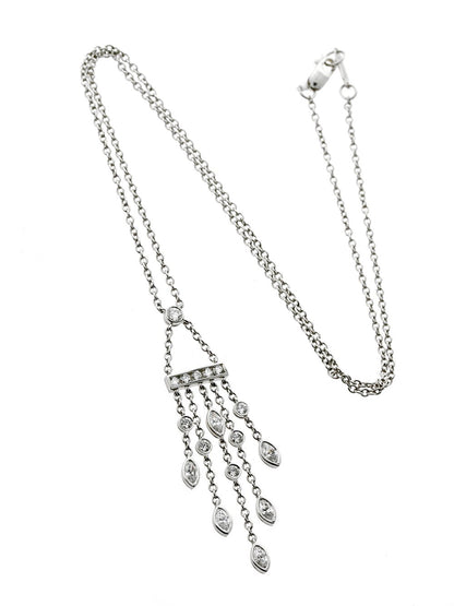 tifthtfany & Co. Diamond Platinum Necklace