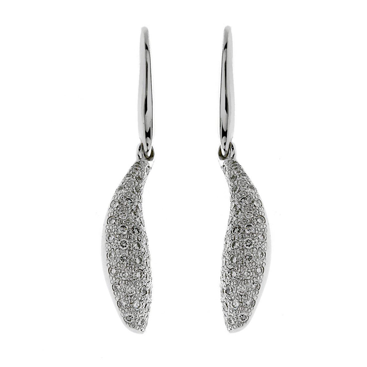 tifthtfany & Co Diamond White Gold Earrings