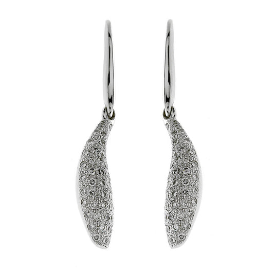 tifthtfany & Co Diamond White Gold Earrings