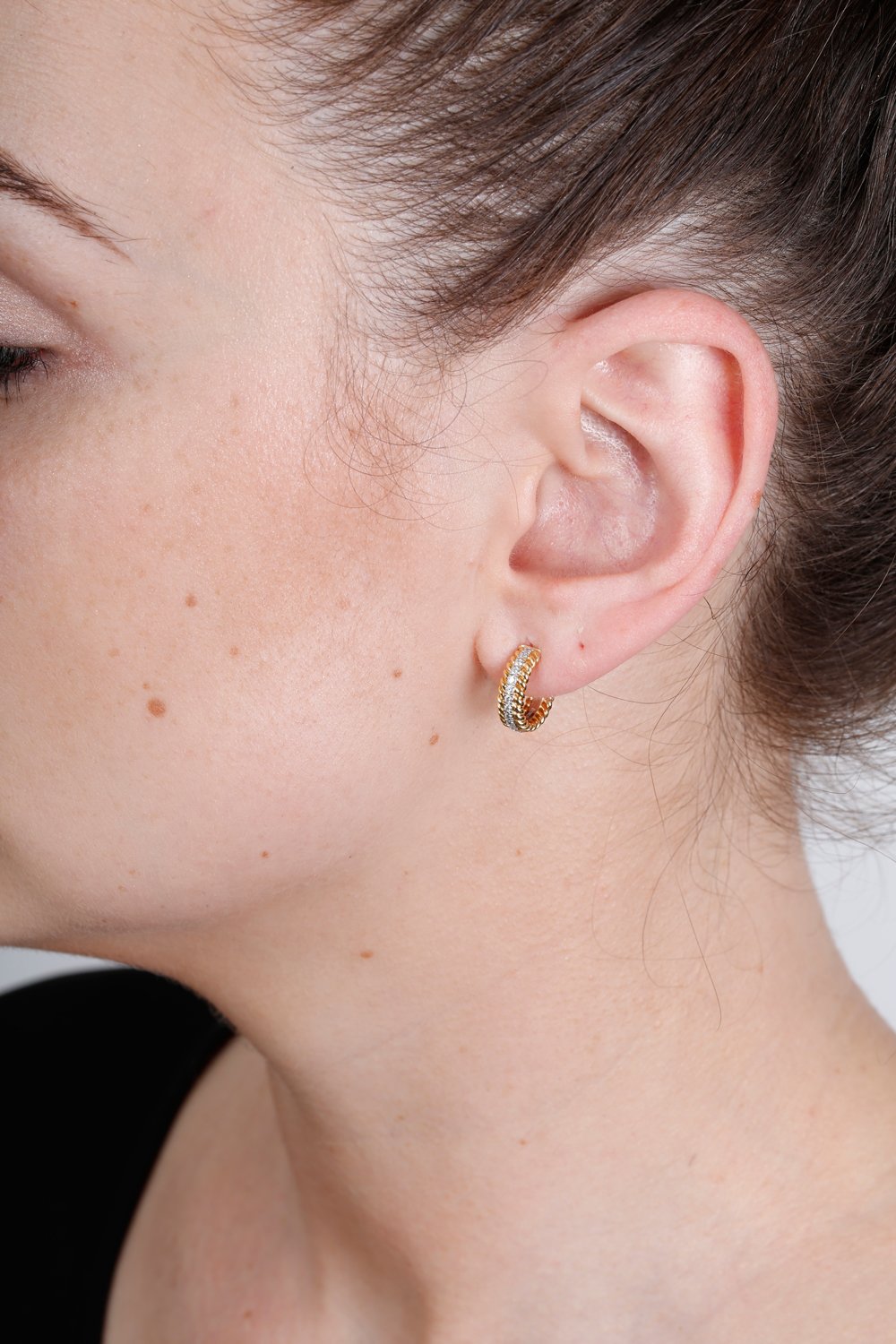 tifthtfany & Co Schlumberger Rope Diamond Earrings