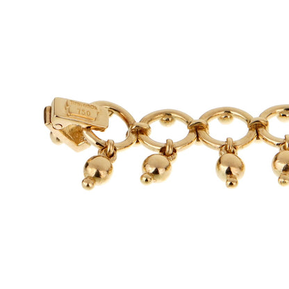 tifthtfany & Co Vintage Beaded Yellow Gold Bracelet