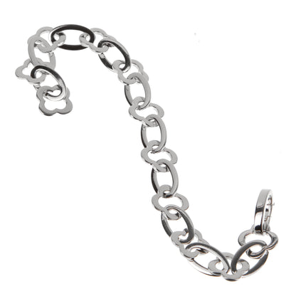 Vathtn Clthteef & Arpels 18k White Gold Alhambra Bracelet