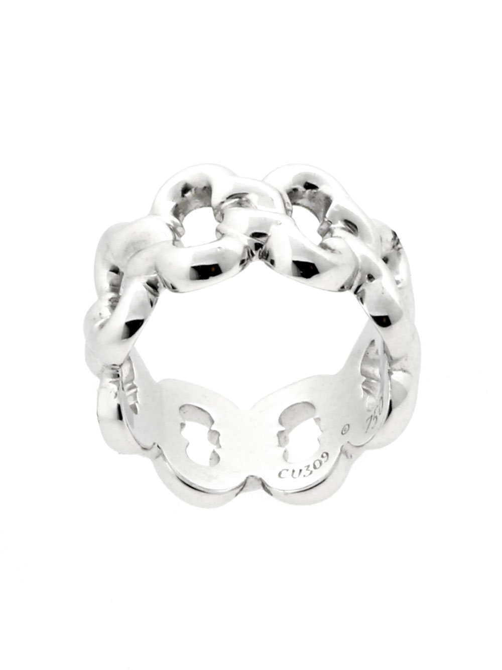 Vathtn Clthteef & Arpels Alhambra White Gold Ring