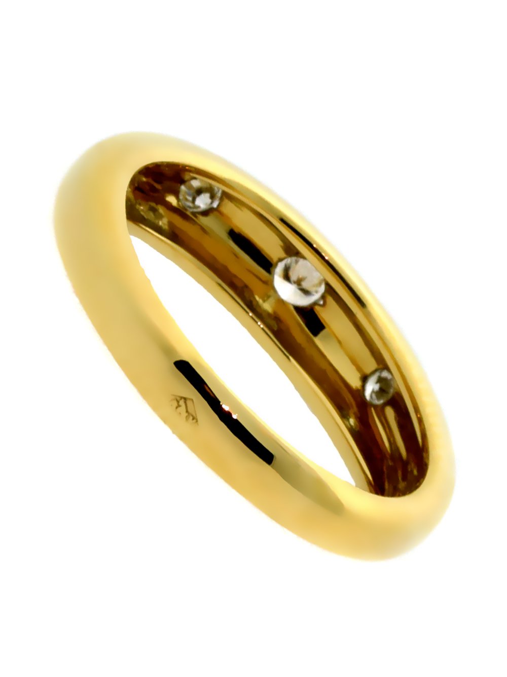 Vathtn Clthteef & Arpels Diamond Gold Ring