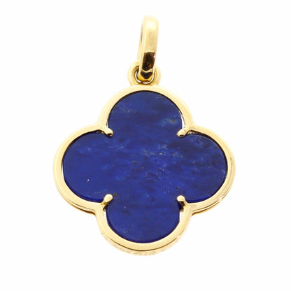 Vathtn Clthteef & Arpels Magic Alhambra Lapis Lazuli Pendant