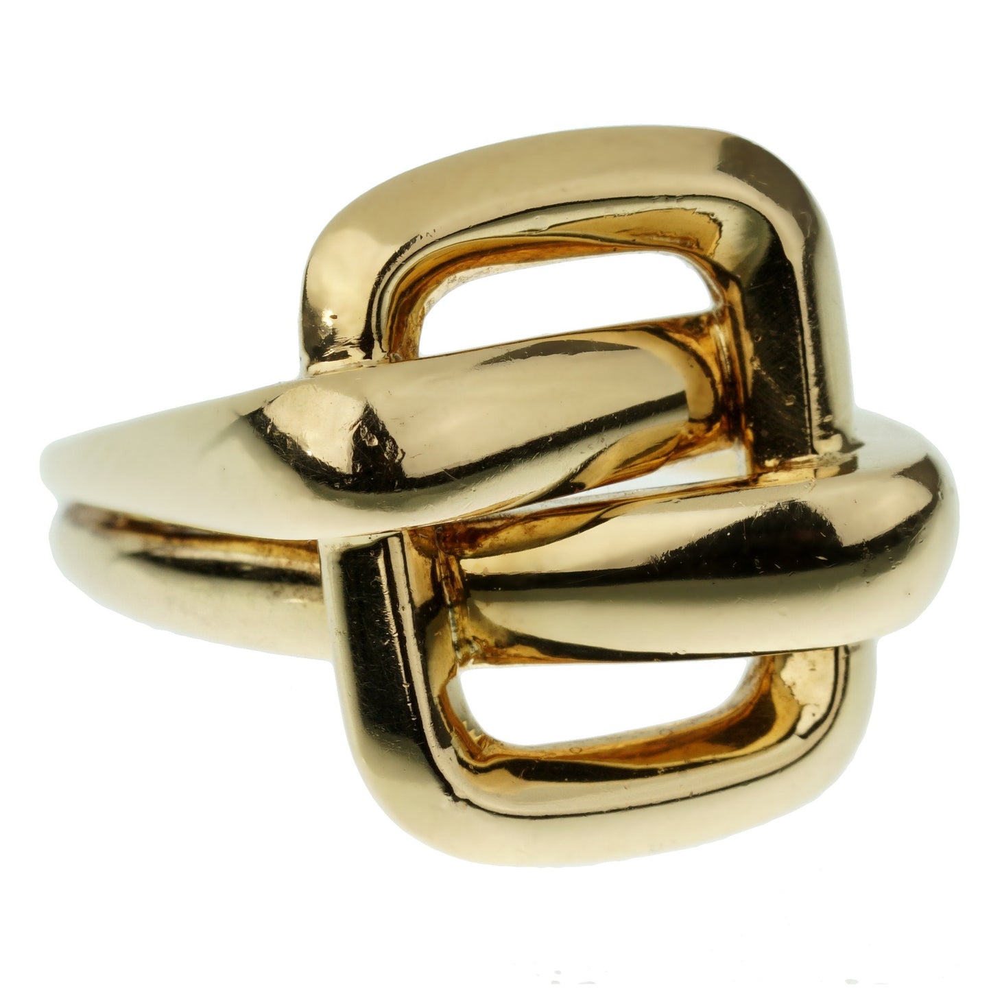 Vathtn Clthteef & Arpels Vintage Bypass Yellow Gold Ring
