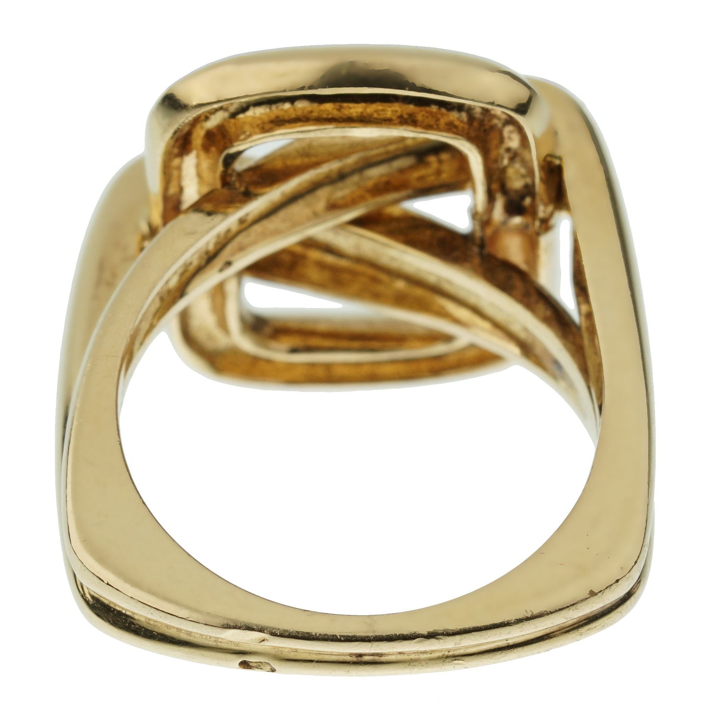 Vathtn Clthteef & Arpels Vintage Bypass Yellow Gold Ring