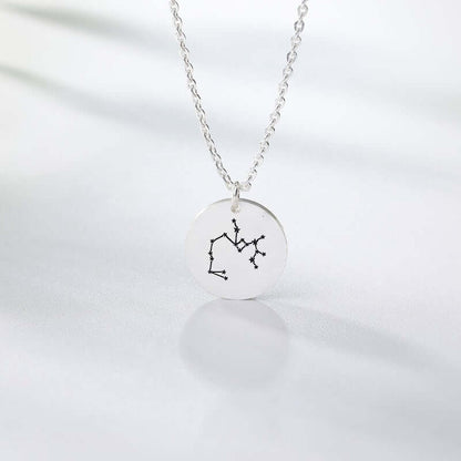 Constellation Necklace Sterling Silver Personalized Astrology Jewelry