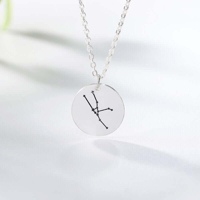 Constellation Necklace Sterling Silver Personalized Astrology Jewelry