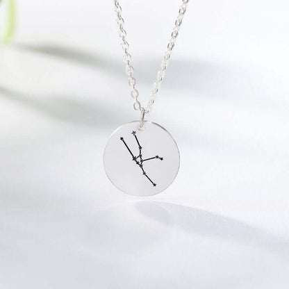 Constellation Necklace Sterling Silver Personalized Astrology Jewelry